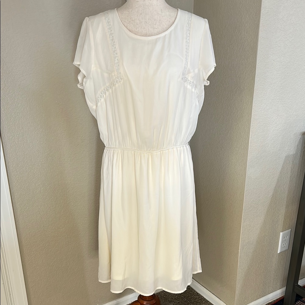 Spring White Dress